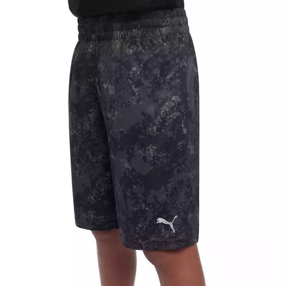 Puma basketball shorts PUMA Youth 2-pack Short Large X-Large Medium Black Gray - Picture 4 of 11